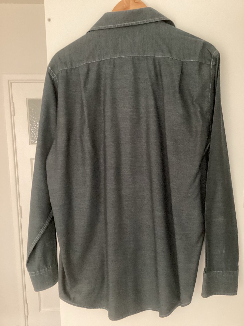 Nieuwe heren blouse maat xl merk ledub grijs