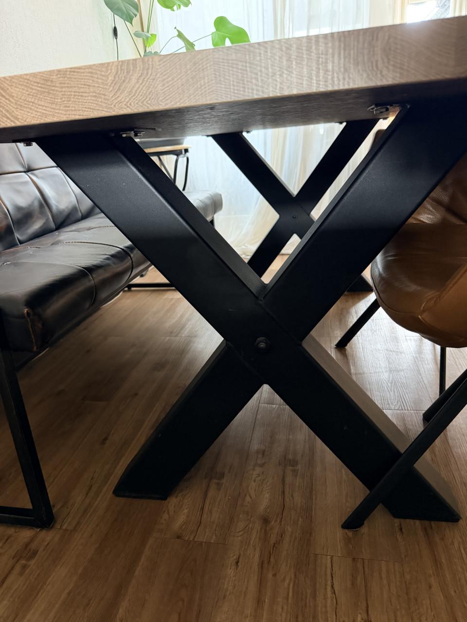Eettafel + salontafel te koop