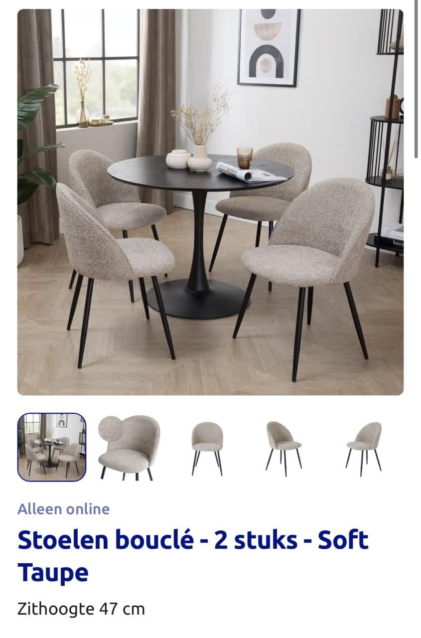 Eetkamerstoelen