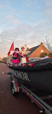 Sint en Piet huisbezoek