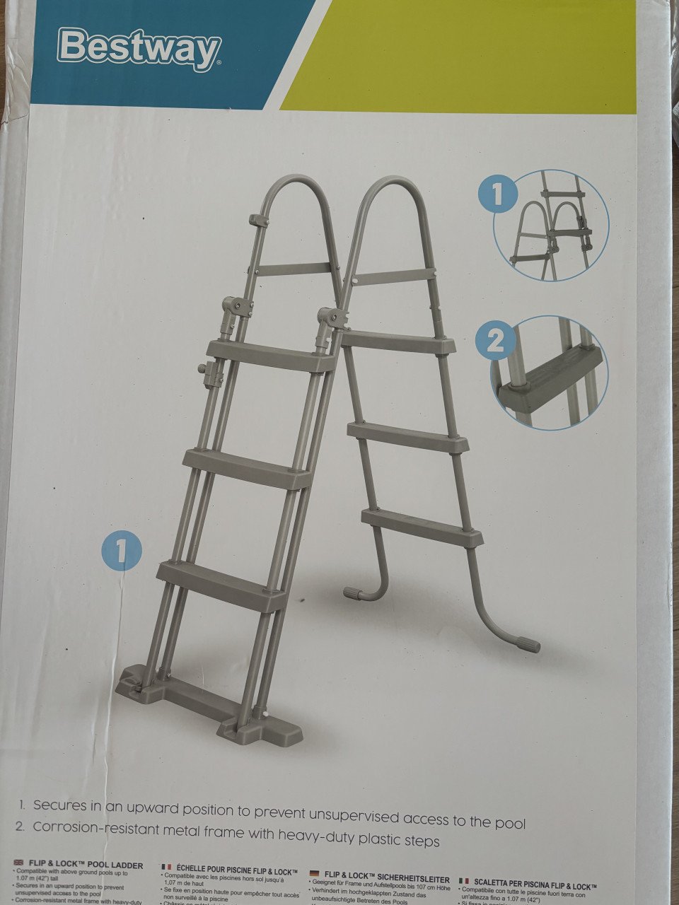 Zwembad ladder
