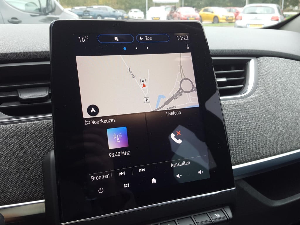 Renault Zoe 135pk intens (batterijkoop) 52kwh 3-fase navi | achteruitrijcam