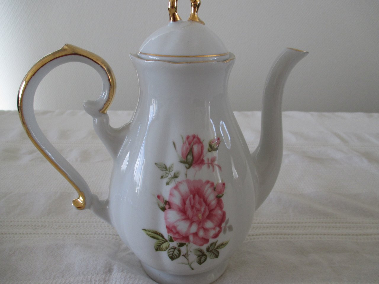 Zeer Mooi Zajecar FP Porcelein koffieset voor 6 Personen