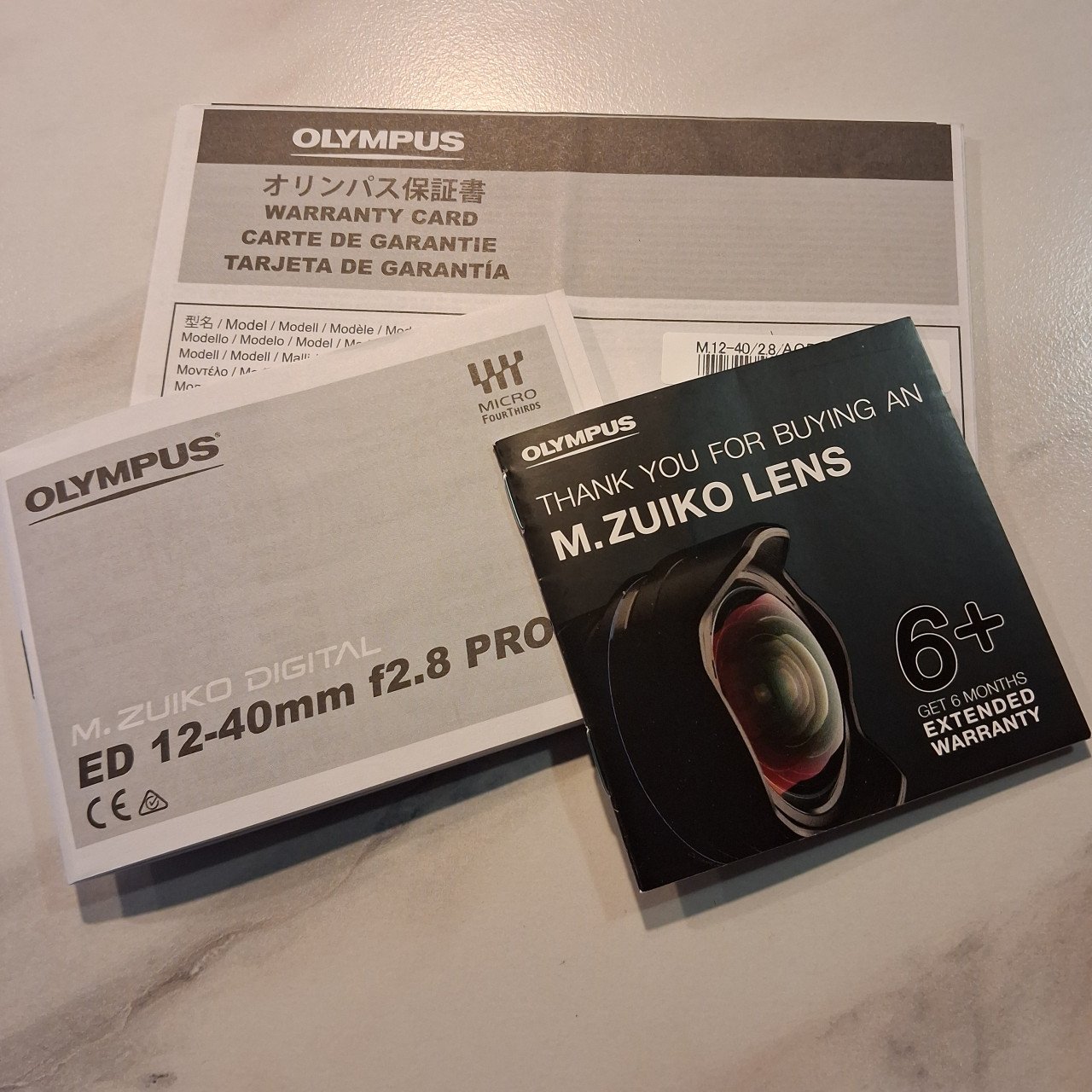 Olympus M.Zuiko Digital ED 12-40mm f/2.8 PRO lens