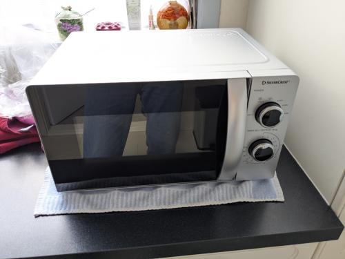 Silvercrest Magnetron inh. 17 liter 1100 W. zgan 1 maand oud