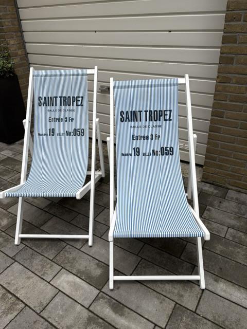 Strand ligstoel Saint Tropez