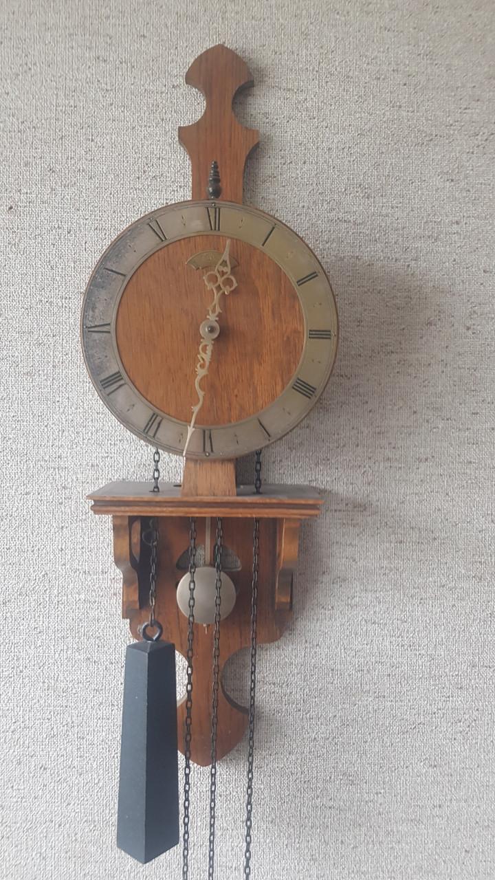 Wandklok van Warmink