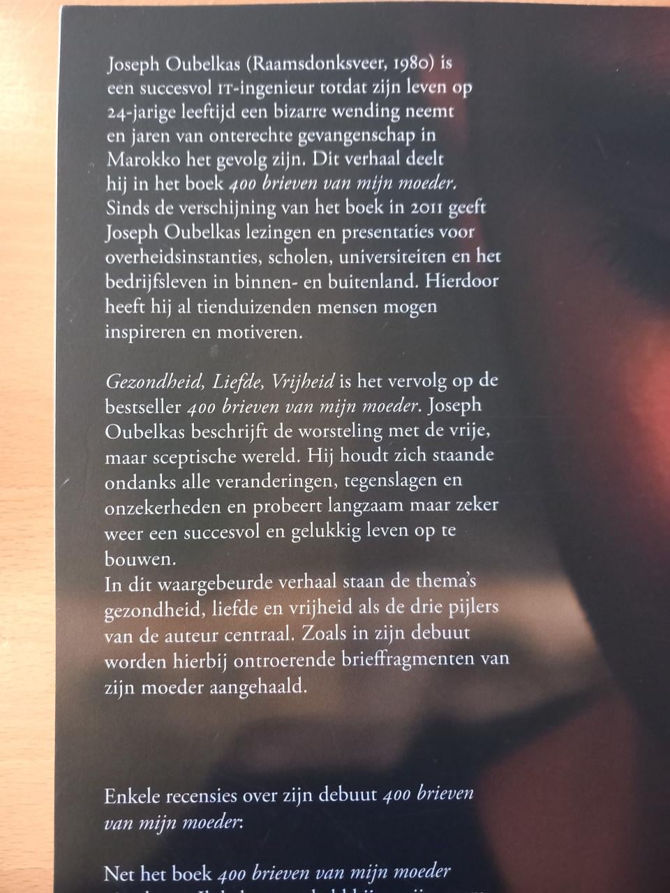 Gezondheid liefde vrijheid
