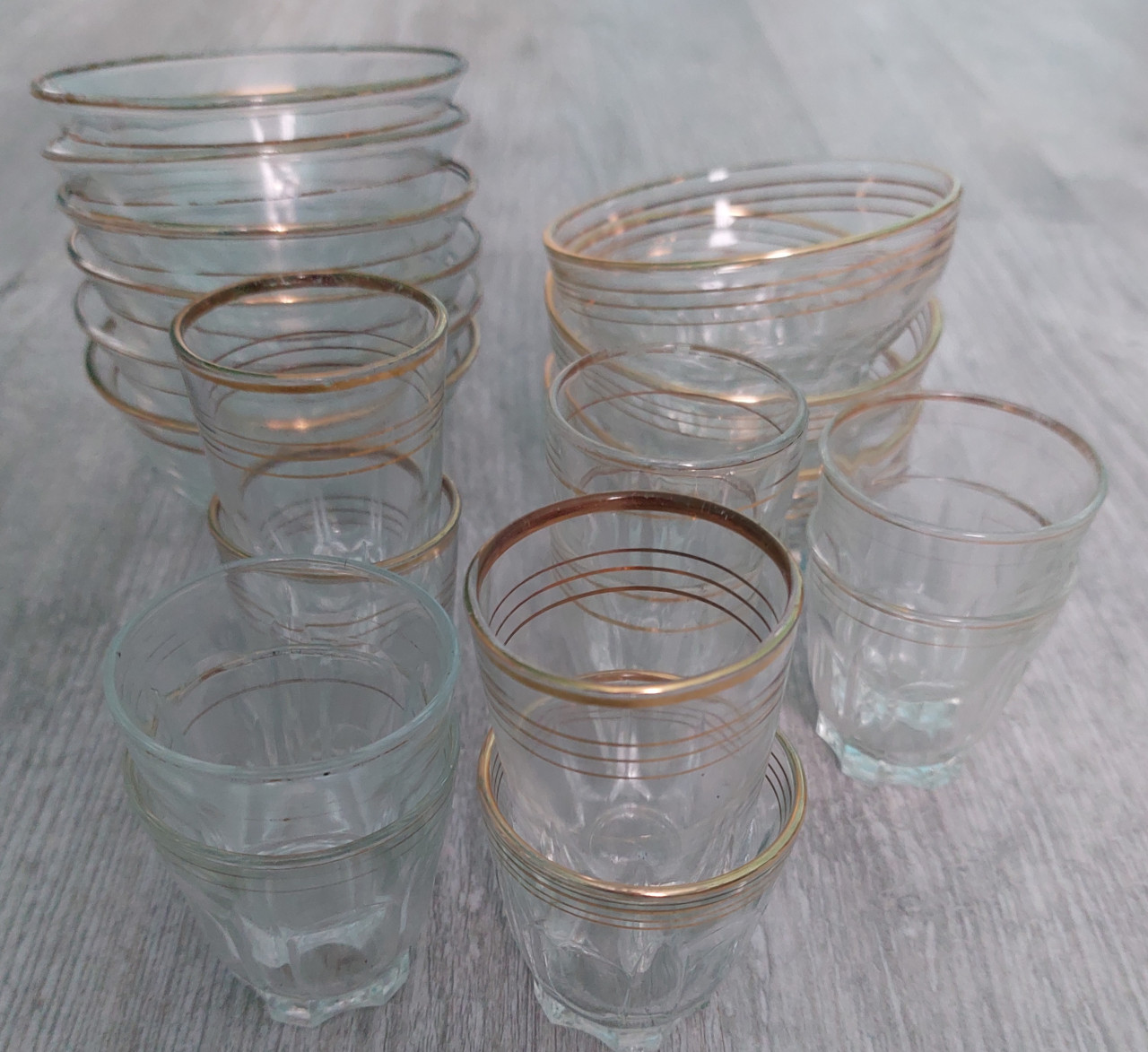 Oude glazen
