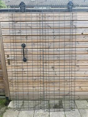 2x rek voor in de tuin