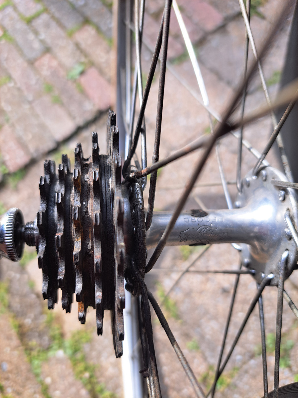 Fietswielen set Campagnolo 1960/1970