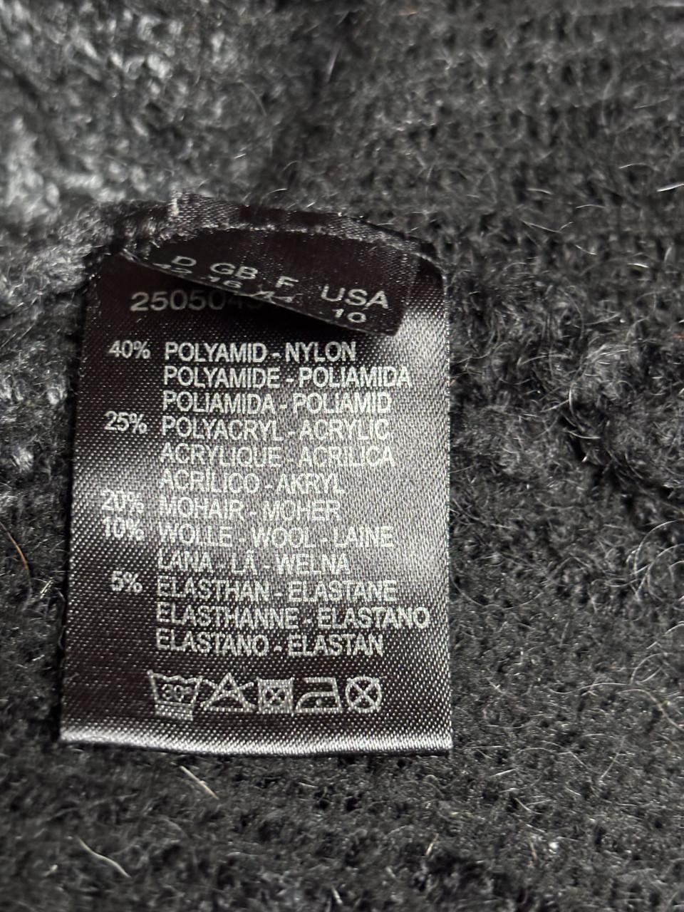 Oiu zwart grijs vest maat 38