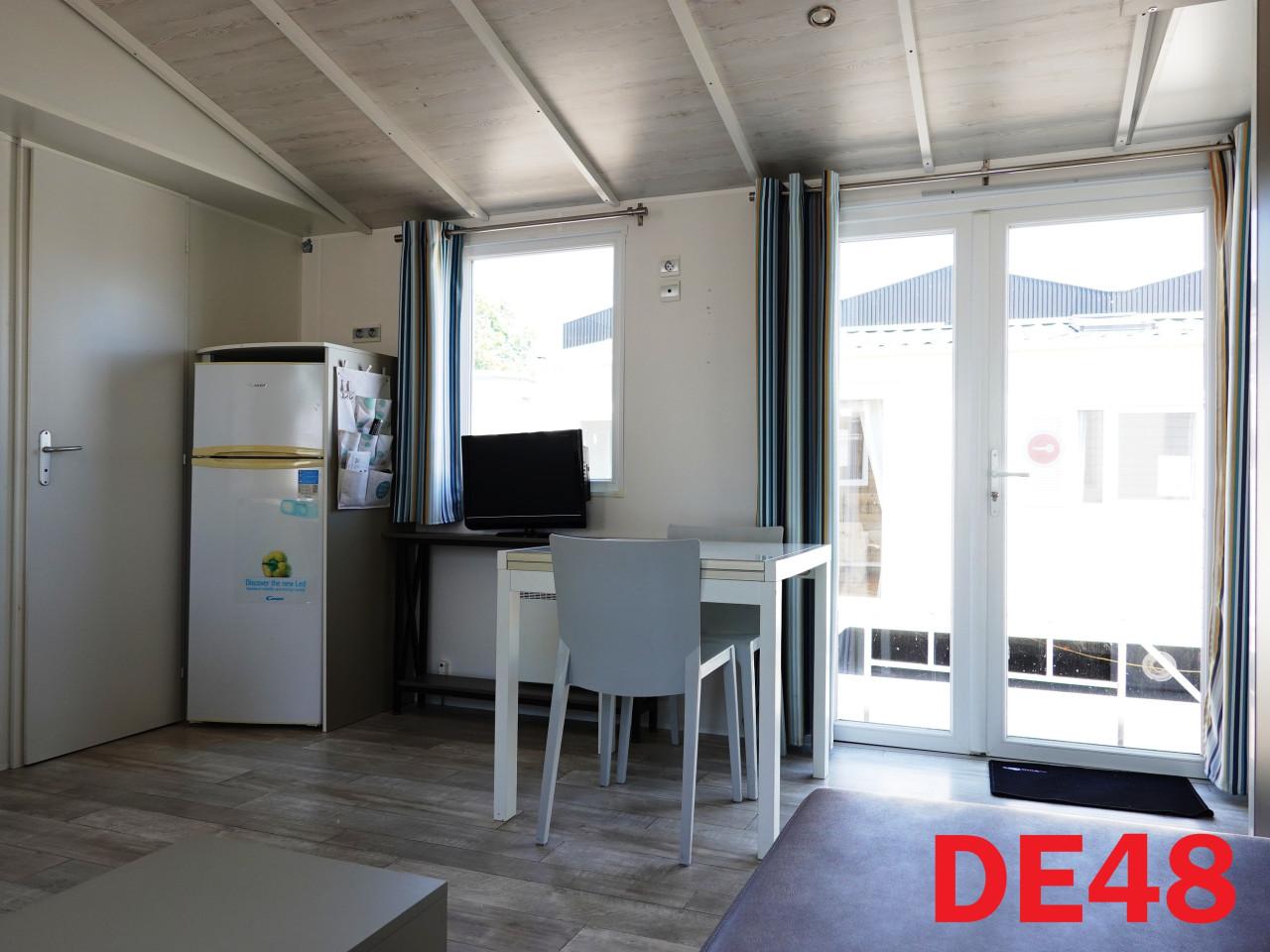 IRM chalets Super Titania met middenkamer dubbel glas 2 slk