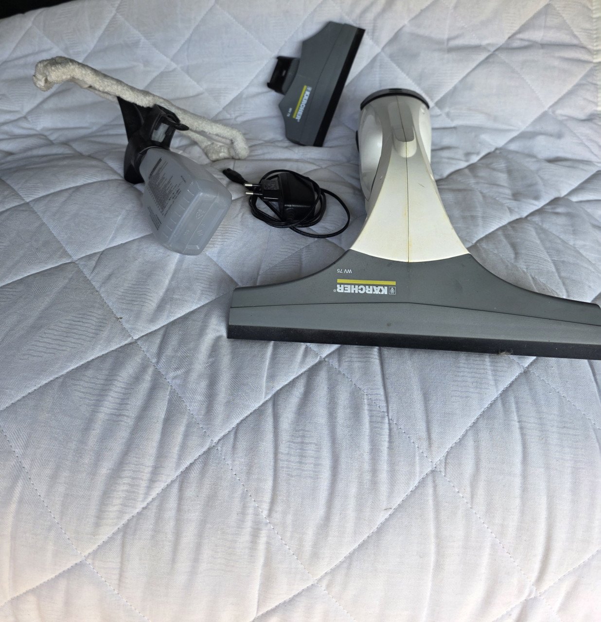 Karcher wv75 draadloze oplaadbare raamwiwisser