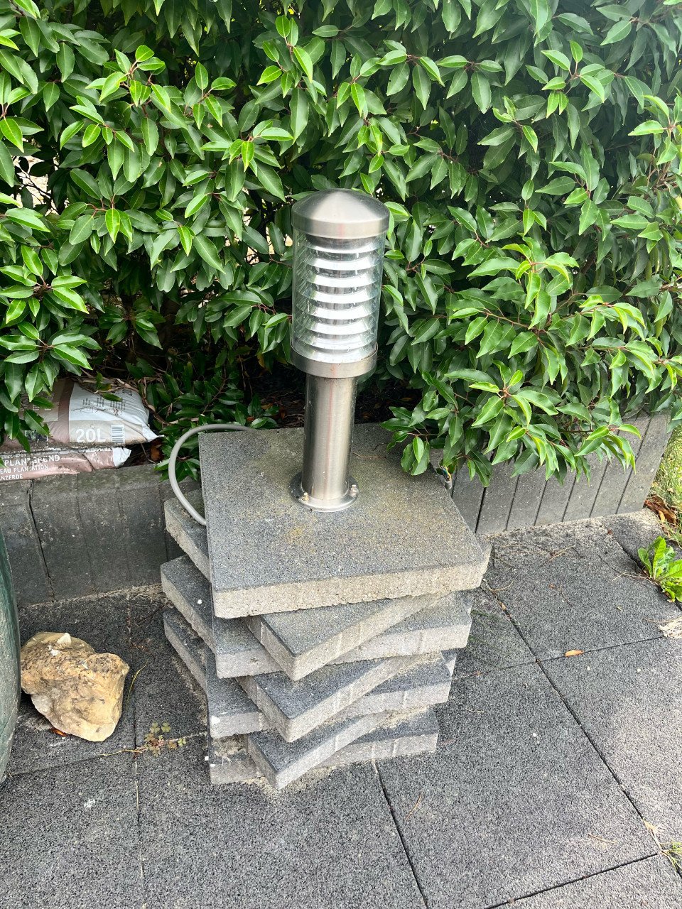 Tuinlamp (gratis)