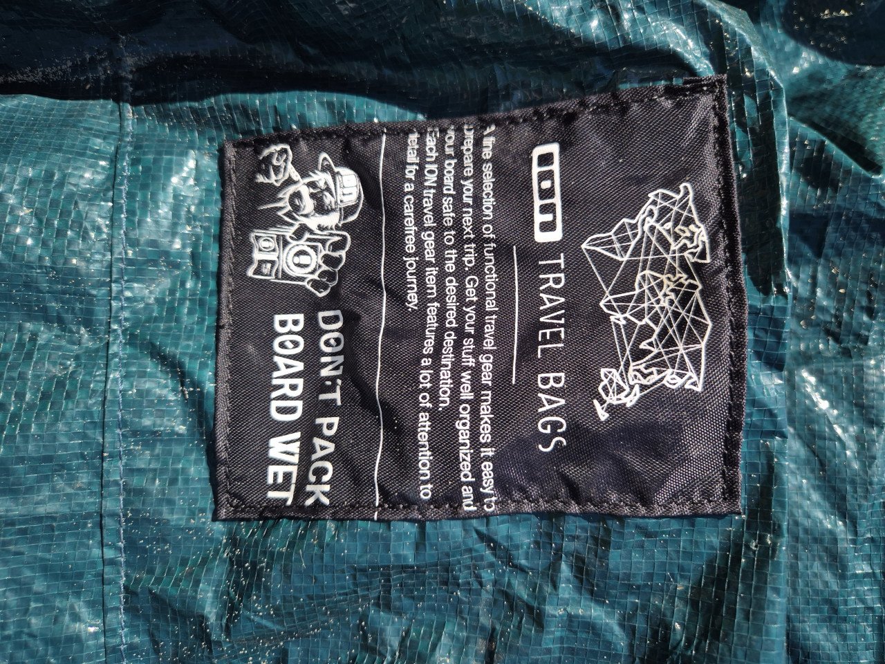 Grote gearbag / quiverbag ION voor bv surfspullen