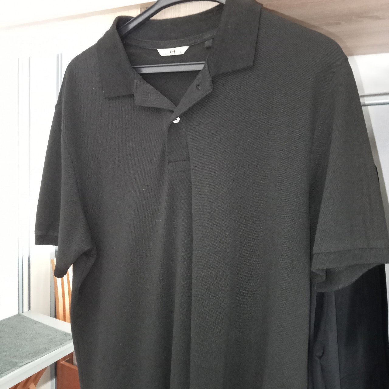 Nieuwe kleding, zomer blouse,s voor mannen, zwarte spijkerstof, etc.maat 40