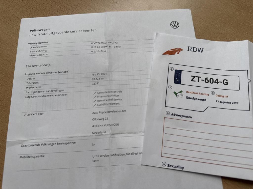 Volkswagen Golf 1.0 tsi comfortline