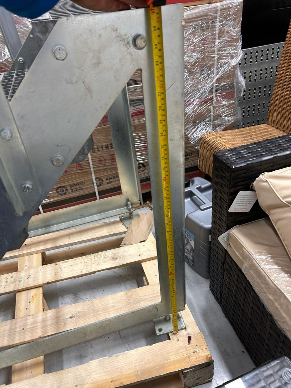 Trap 5 tredes verstelbaar 90 cm t/m 1mtr te verstellen