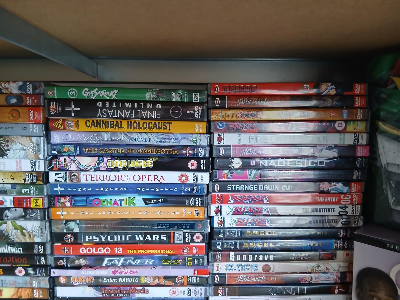 Mega collectie films blu ray 4k en dvd zie foto's