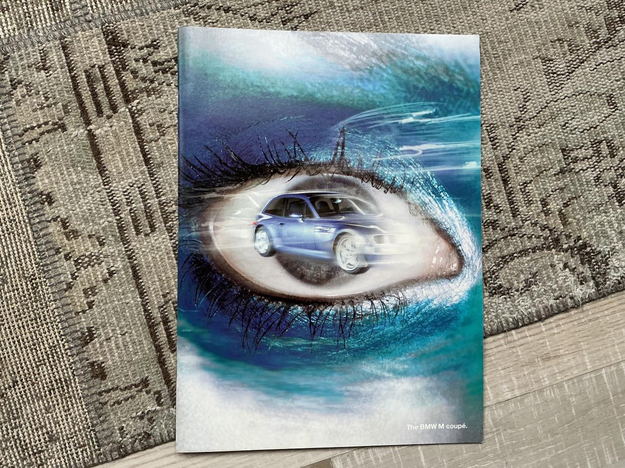 BMW M coupé brochure zeldzame