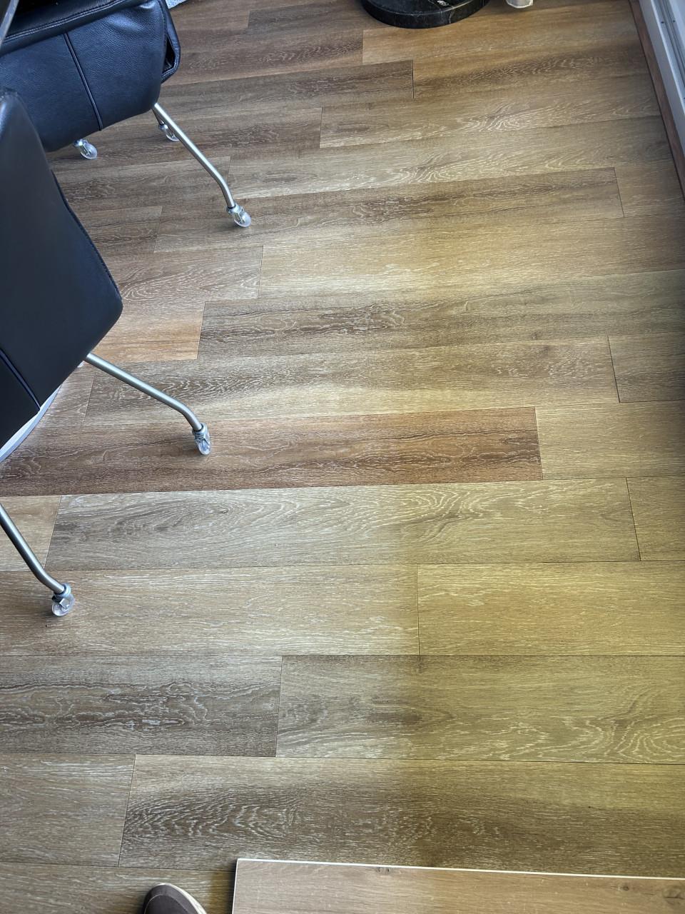 Pvc klikvloer ongeveer 40m2