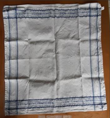 Theedoek, glazendoek, Zeeuw Vlaanderen een landje apart