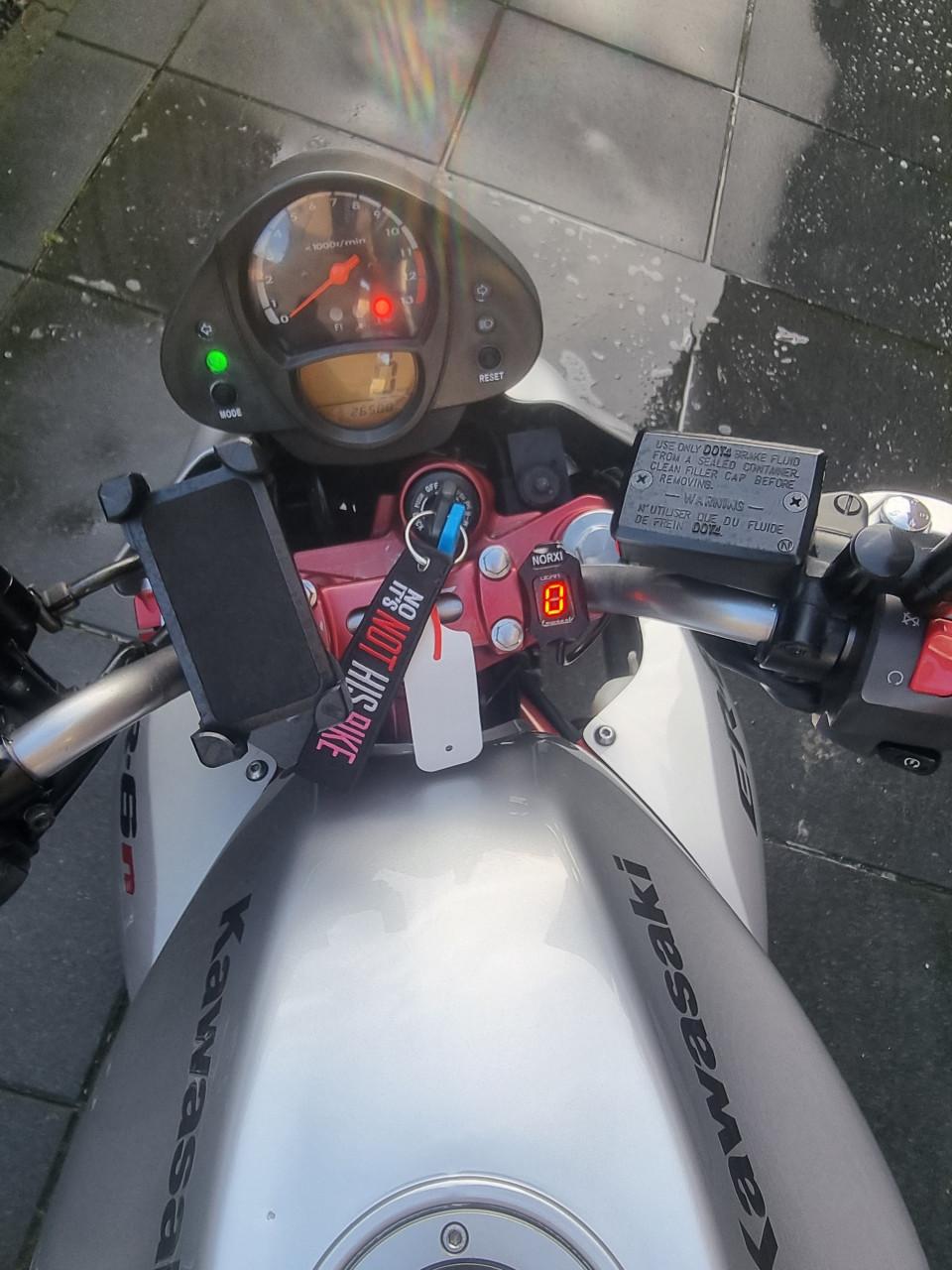 Kawasaki er6n 2008 weinig kilometers