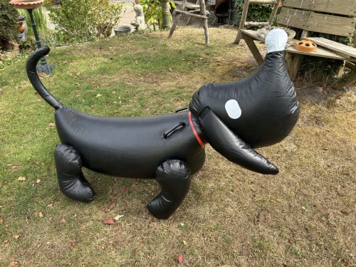 Hele grote Takkie, opblaas figuur.