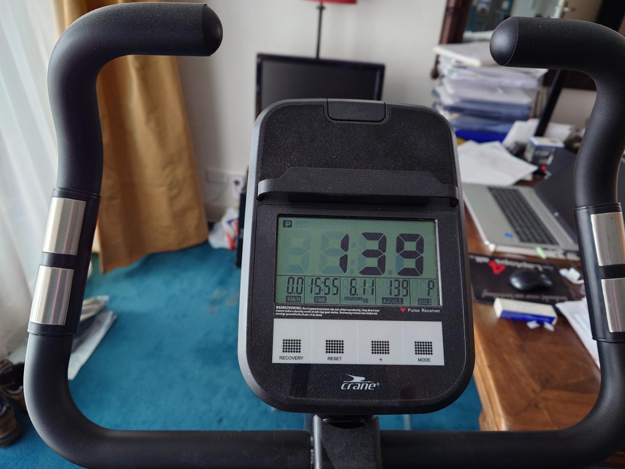 Hometrainer Crane, nieuw, gemonteerd en goed werkend