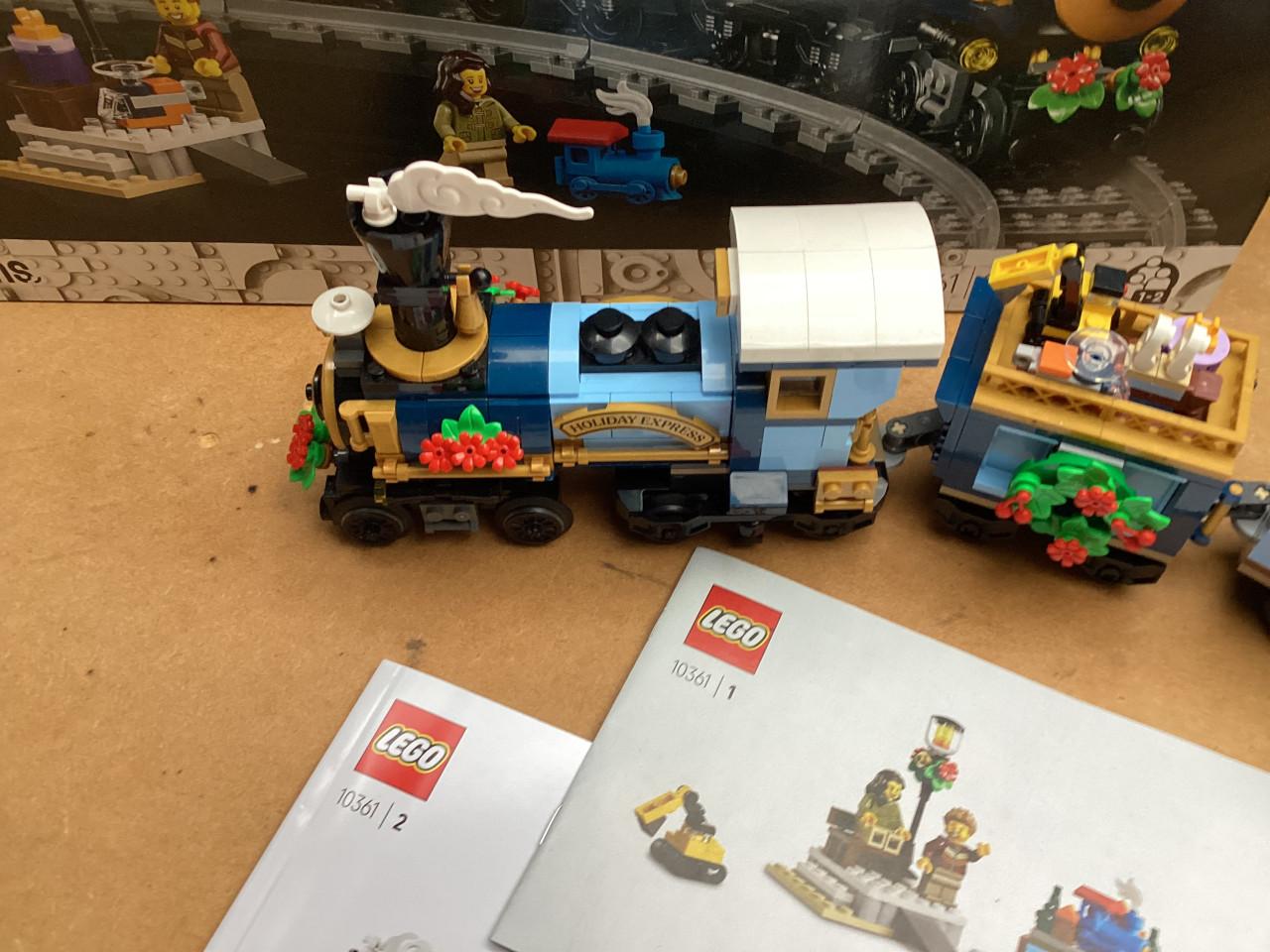 Lego Kerst Feesttrein 10361, 1x gebouwd, z.g.a.n.