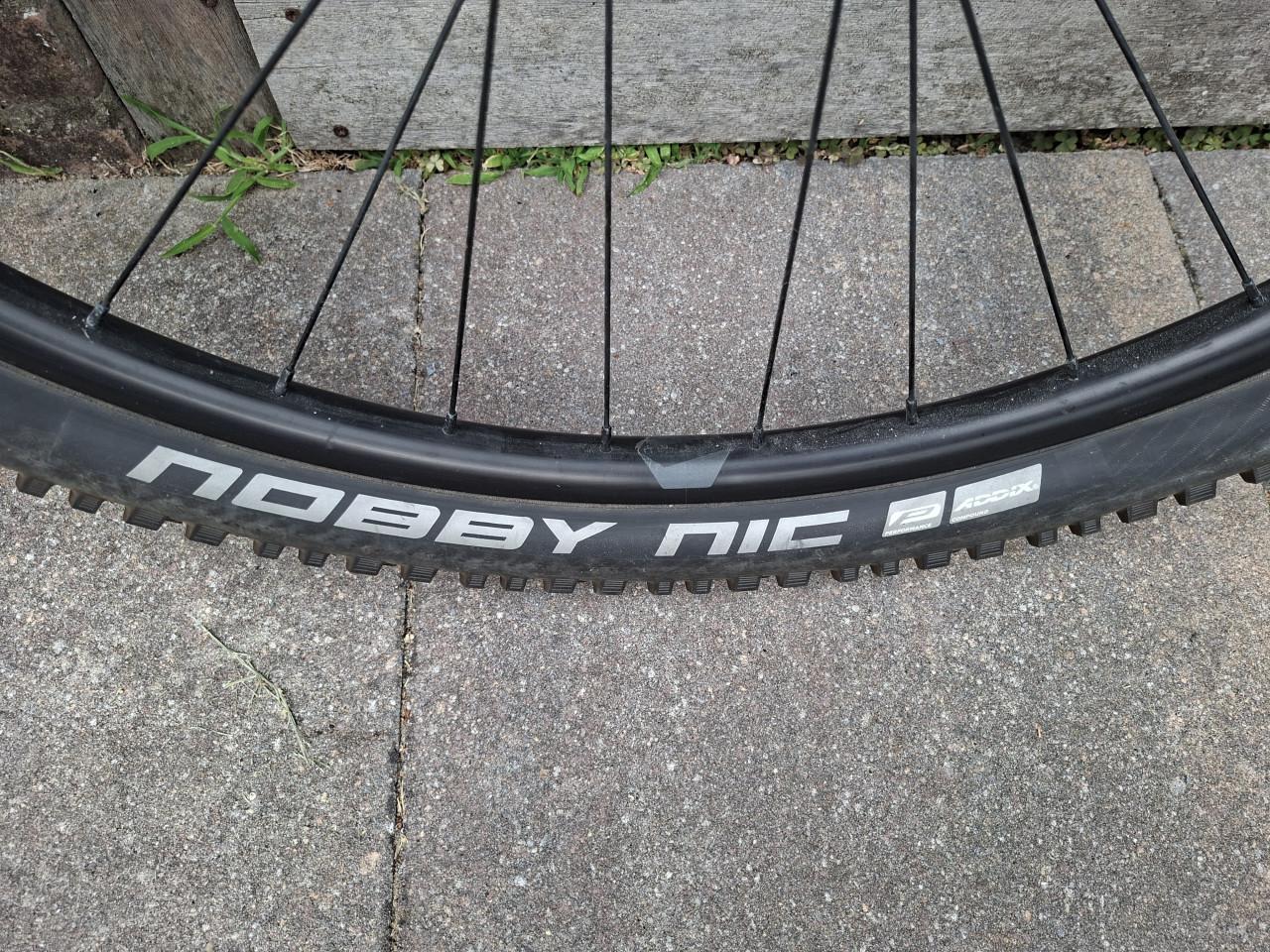 Mountainbike wielset boost