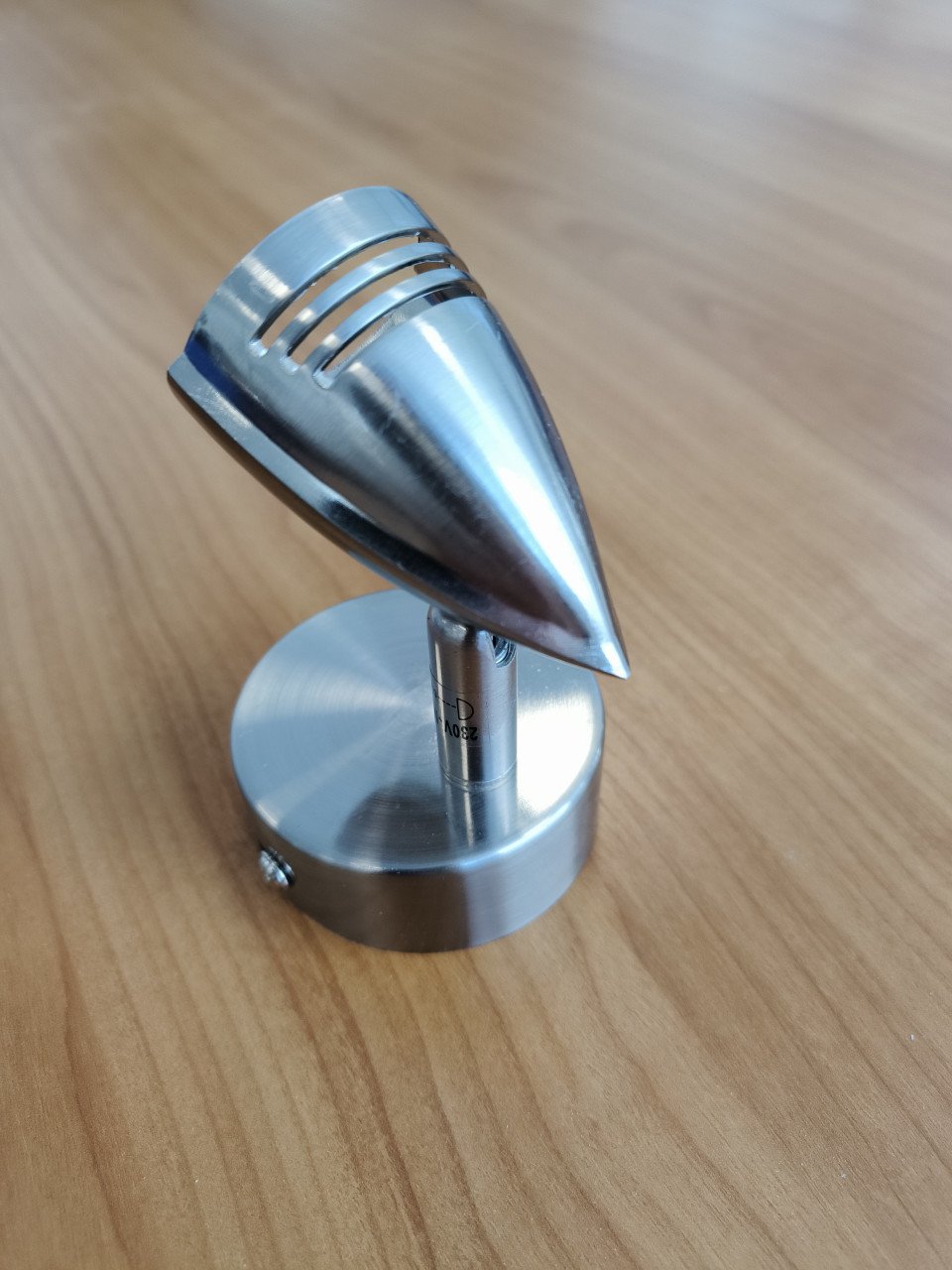 Geborsteld RVS look Wandspot / Plafondspot / Wandlamp / Plafondlamp (GU10)
