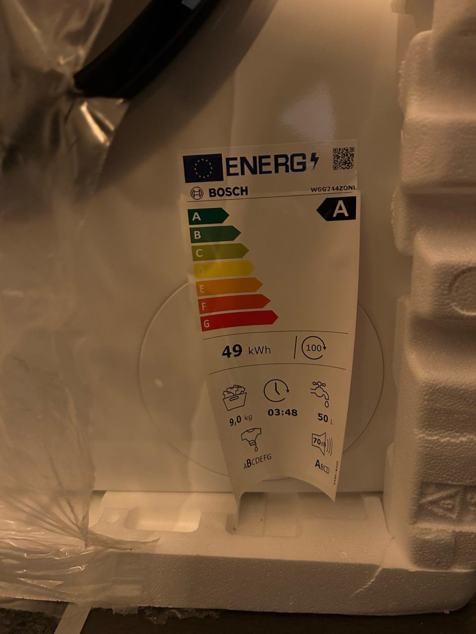 Bosch wasmachine NIEUW