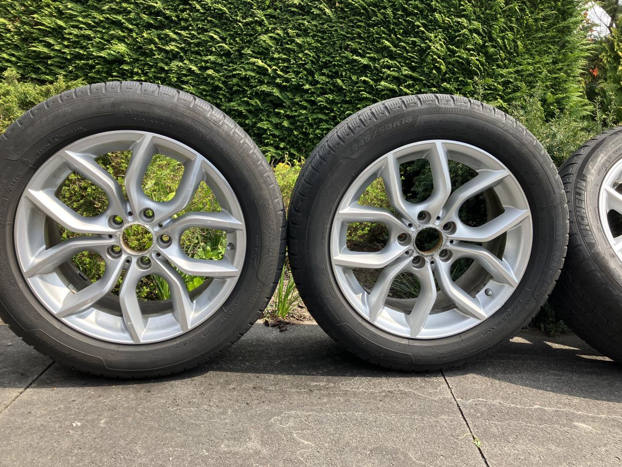 Orginele BMW velgen met winterbanden