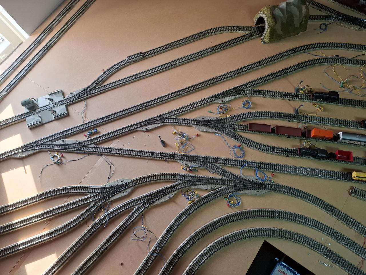 Complete Marklin-HO treinbaan - Analoog