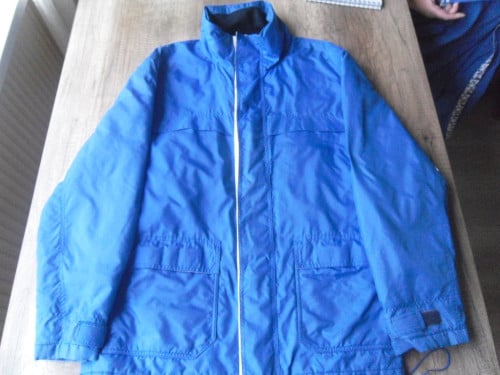 HEREN WINTERJAS BLAUW MAAT L + NIEUWE WINTERJAS 2 XL