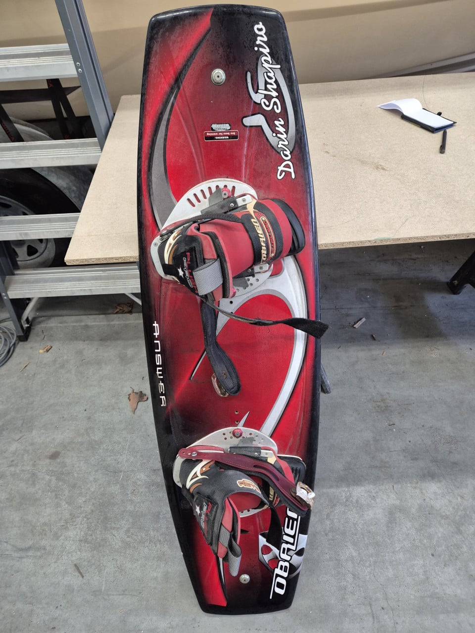 O'Brien "The Answer" Darin Shapiro Pro Model Wakeboard + Bindingen