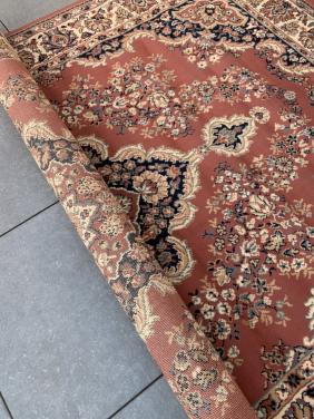 ✨Super Leuk NIEUW Oud Roze Vintage Vloerkleed✨286 bij 187 cm✨