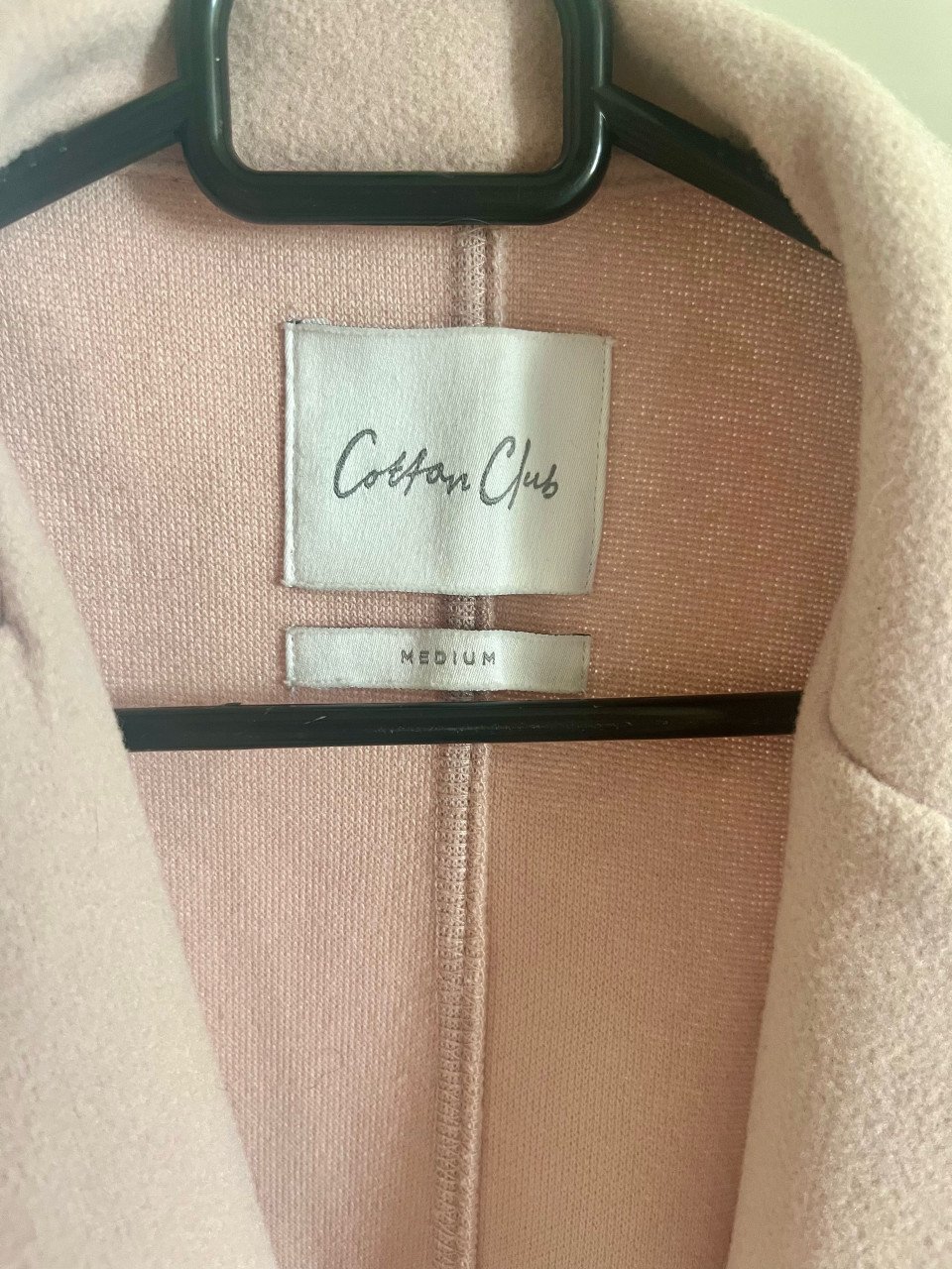 Jas licht rose cotton club m
