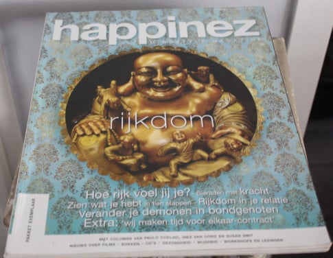 Tijdschirft happinez rijkdom nr 1-2009