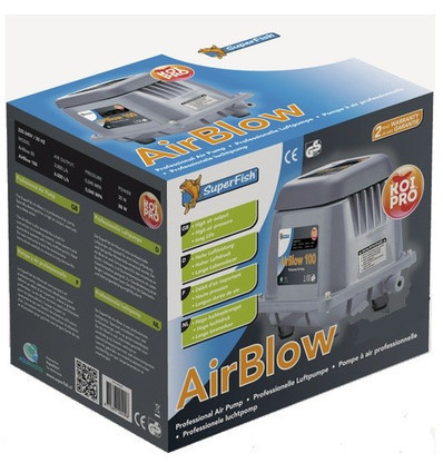 Superfish Airblow 50 luchtpomp groot 50 liter per uur