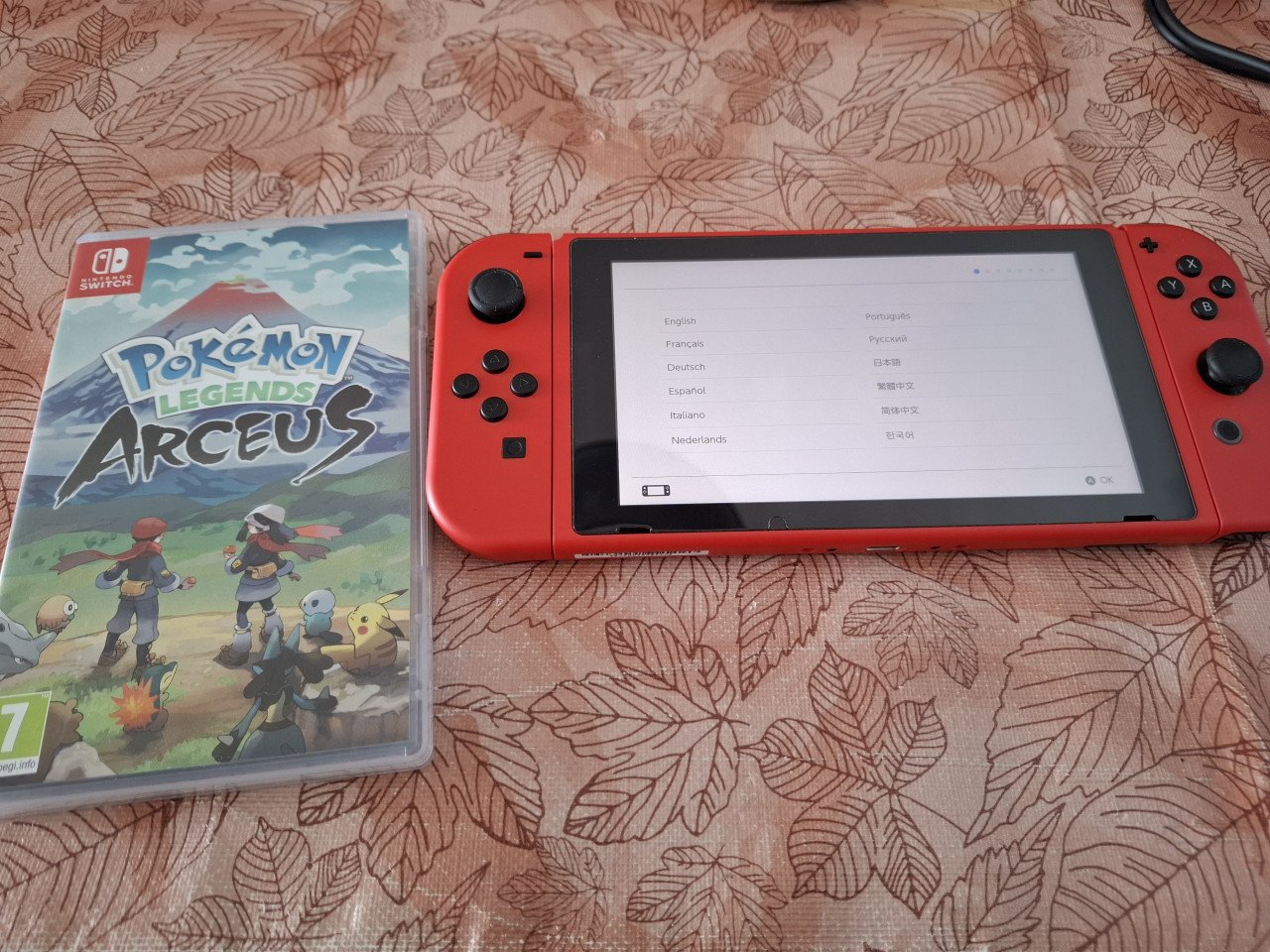 Nintendo Switch Mario Edition