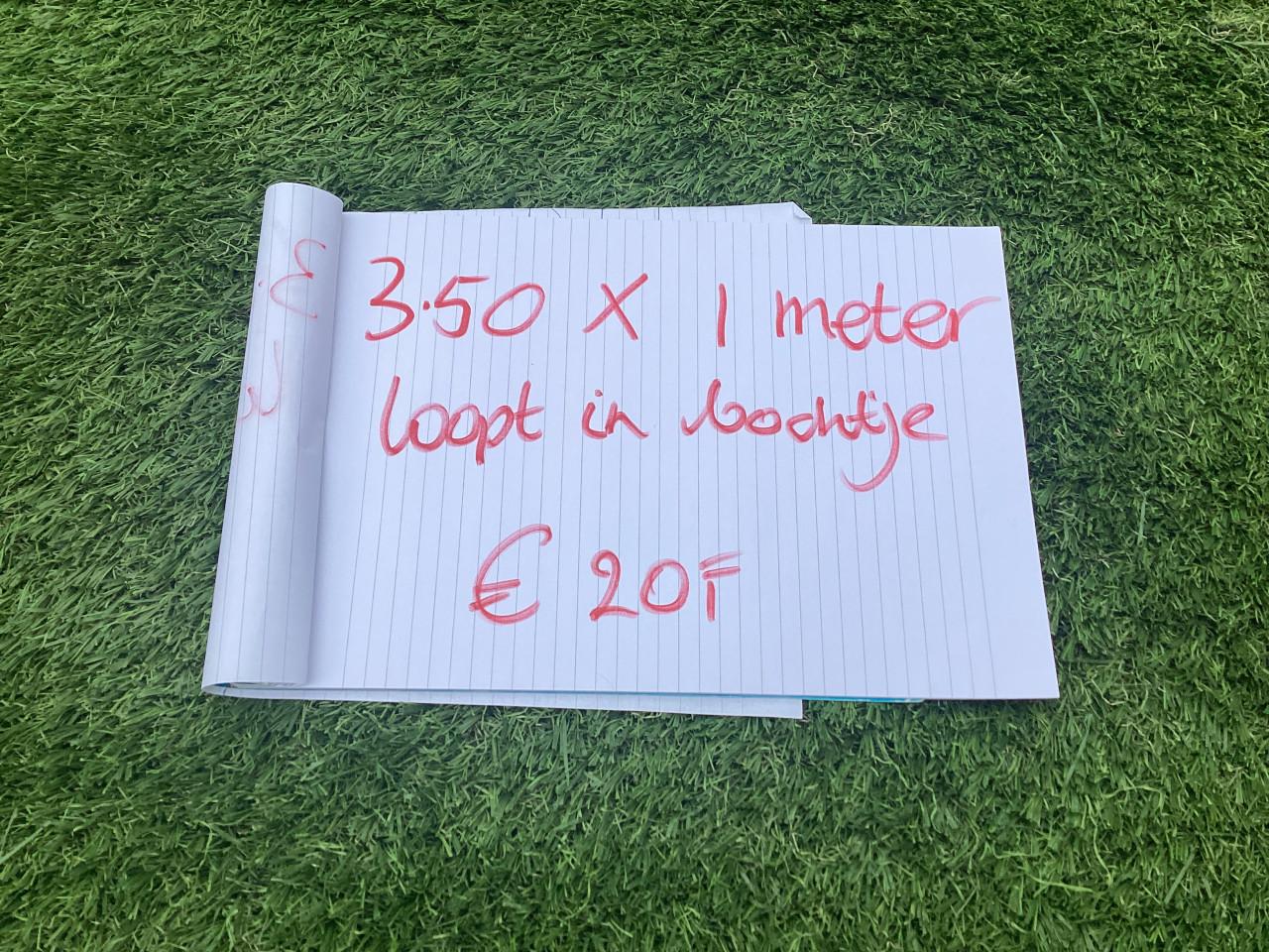 Kunstgras 5 coupons NIEUW