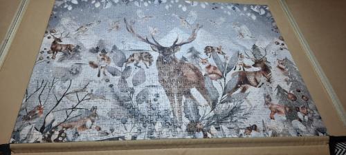 Puzzelbox puzzel winter wonderland 1000 stukjes