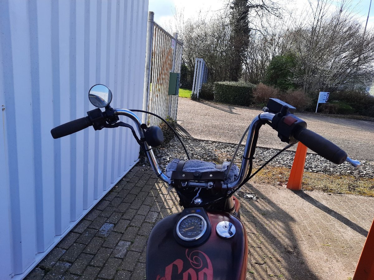 Suzuki LS650 bobber