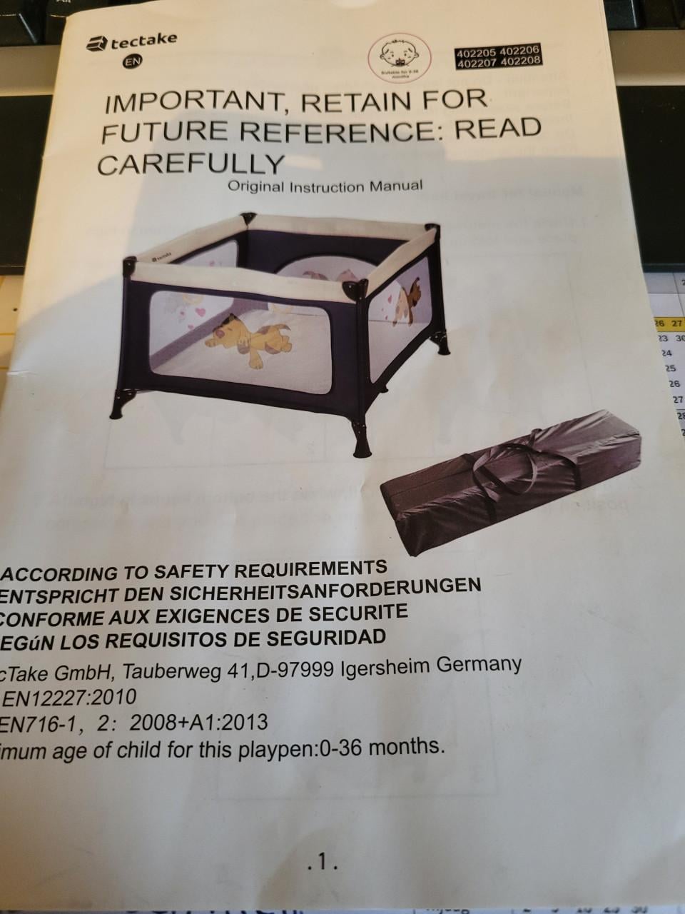 Box/kinder bed z.g.a.n