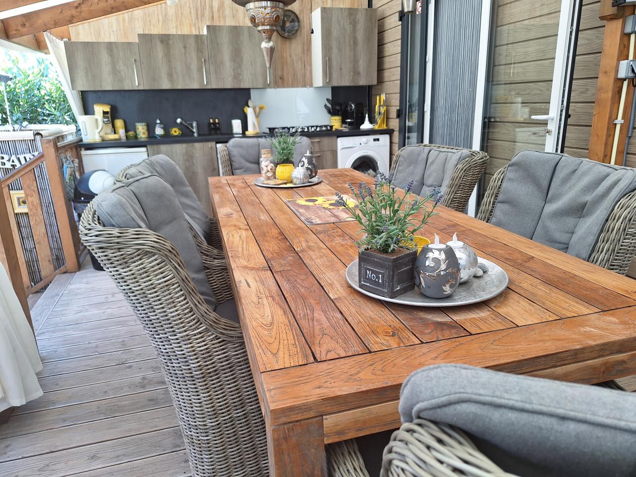 Te huur zeer mooie mobilhome in Frejus camping St Aygulf Plage