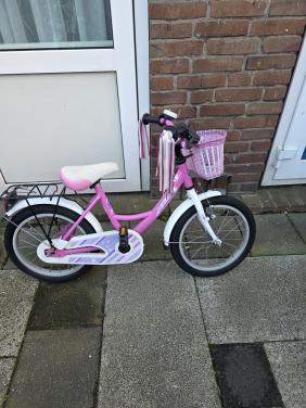 My BONNIE-Meisjes fietsje in zeer goed staat-16 inch-5 tot 7 jaar