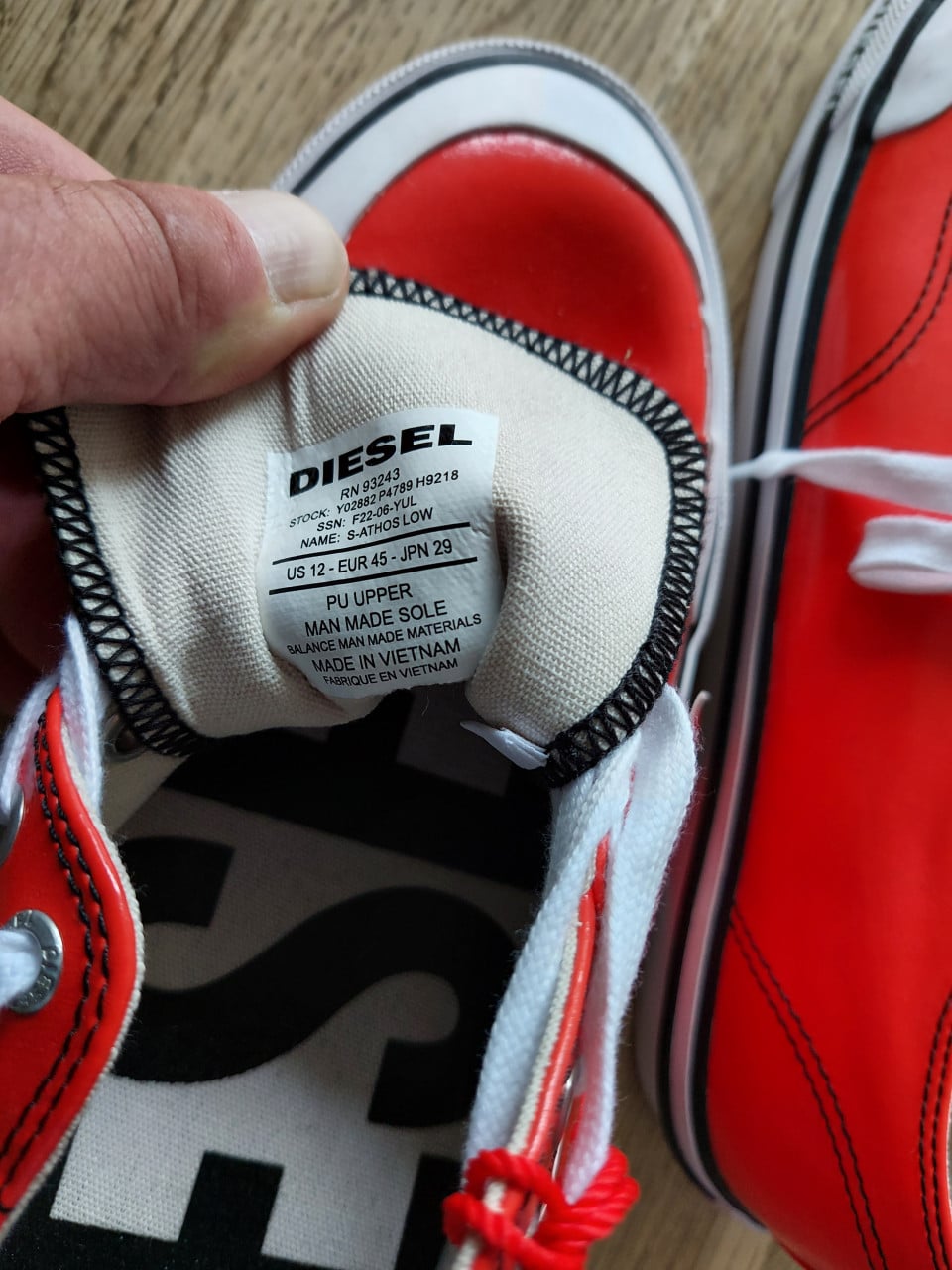 Diesel heren schoen sneaker